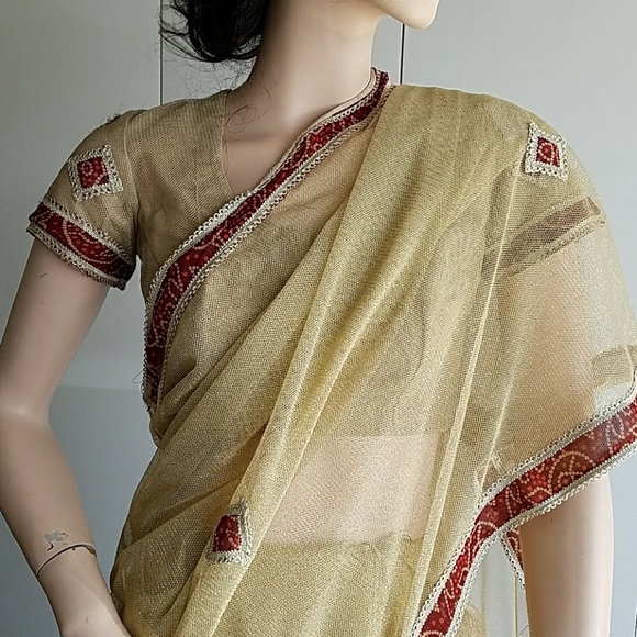 3 piece Indian sari - Picture 3 of 7